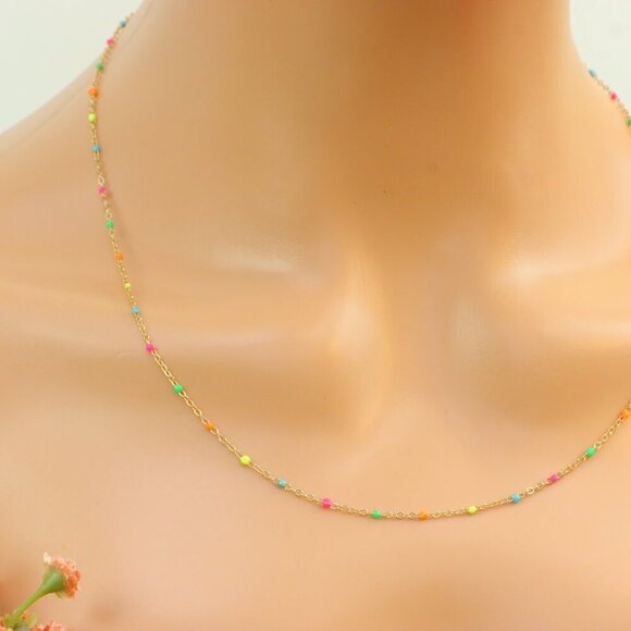 "New Beautiful Design Necklace Chain for Women/Girls, Gift, N727 - Picture 7 of 10